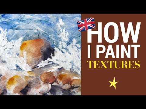 Painting with watercolor ground - ENGLISH VERSION