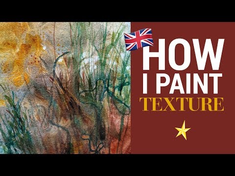 Watercolor textures - ENGLISH VERSION