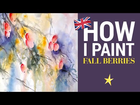 Fall in watercolor - ENGLISH VERSION