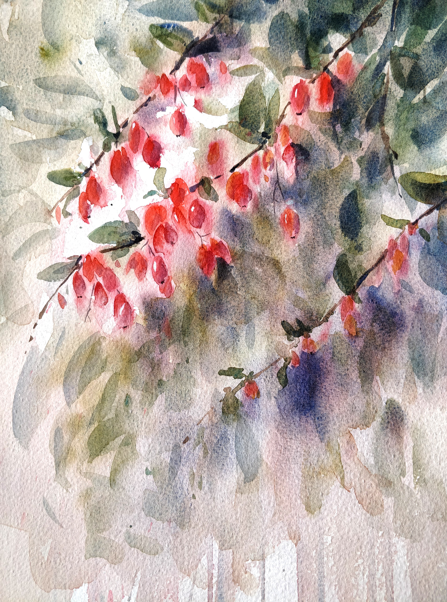 Fall berries, first version