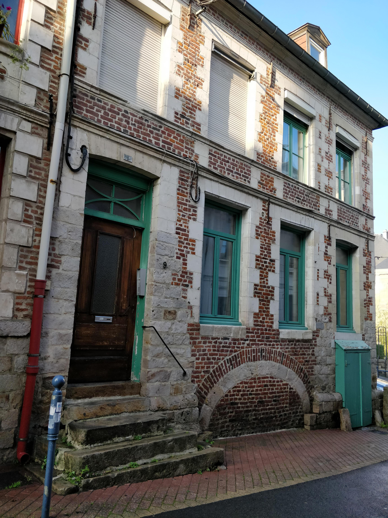 Façade d'une maison arrageoise