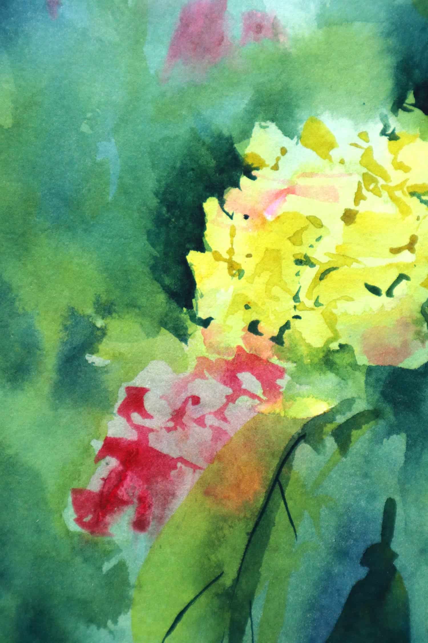 Peindre des hortensias à l'aquarelle - Difficile - Ursula Schichan